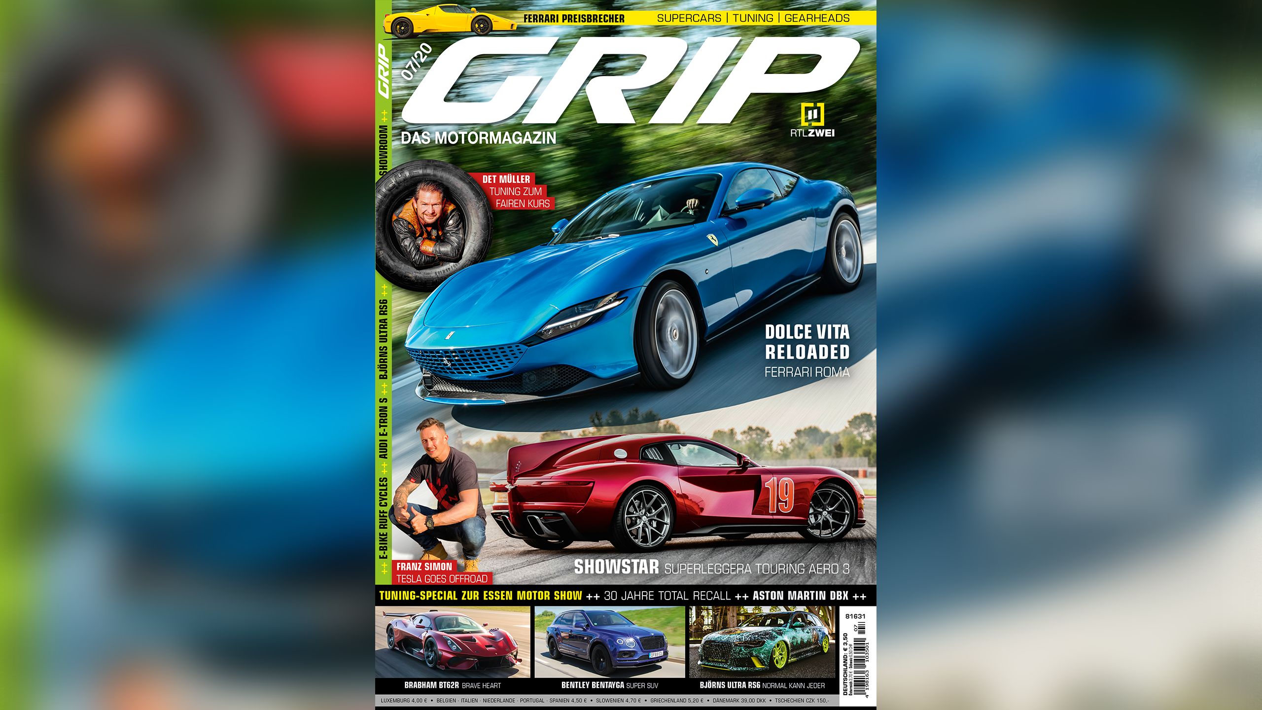 GRIPPrintmagazin GRIP Das Motormagazin RTLZWEI
