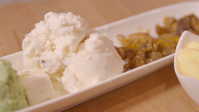 Lecker Schmecker Wollny - Folge 4 - Rezept - Sauerkraut- und Spinateis mit Gyros als Beilage