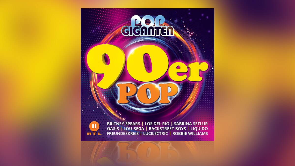 Die CD zu den Pop Giganten - 90er Pop - Pop Giganten - RTLZWEI
