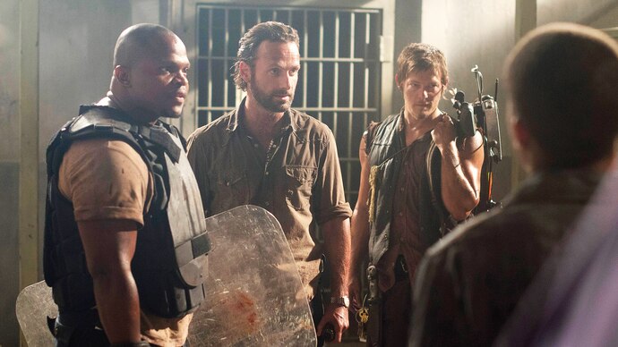 The Walking Dead - Staffel 3 - Folge 2 - Rosskur - T-Dog, Rick Grimes und Daryl Dixon