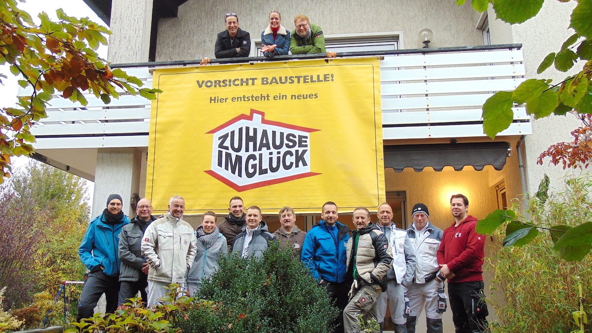 Wunderbar Zuhause Im Gluck Wirkliche Bauzeitfotos