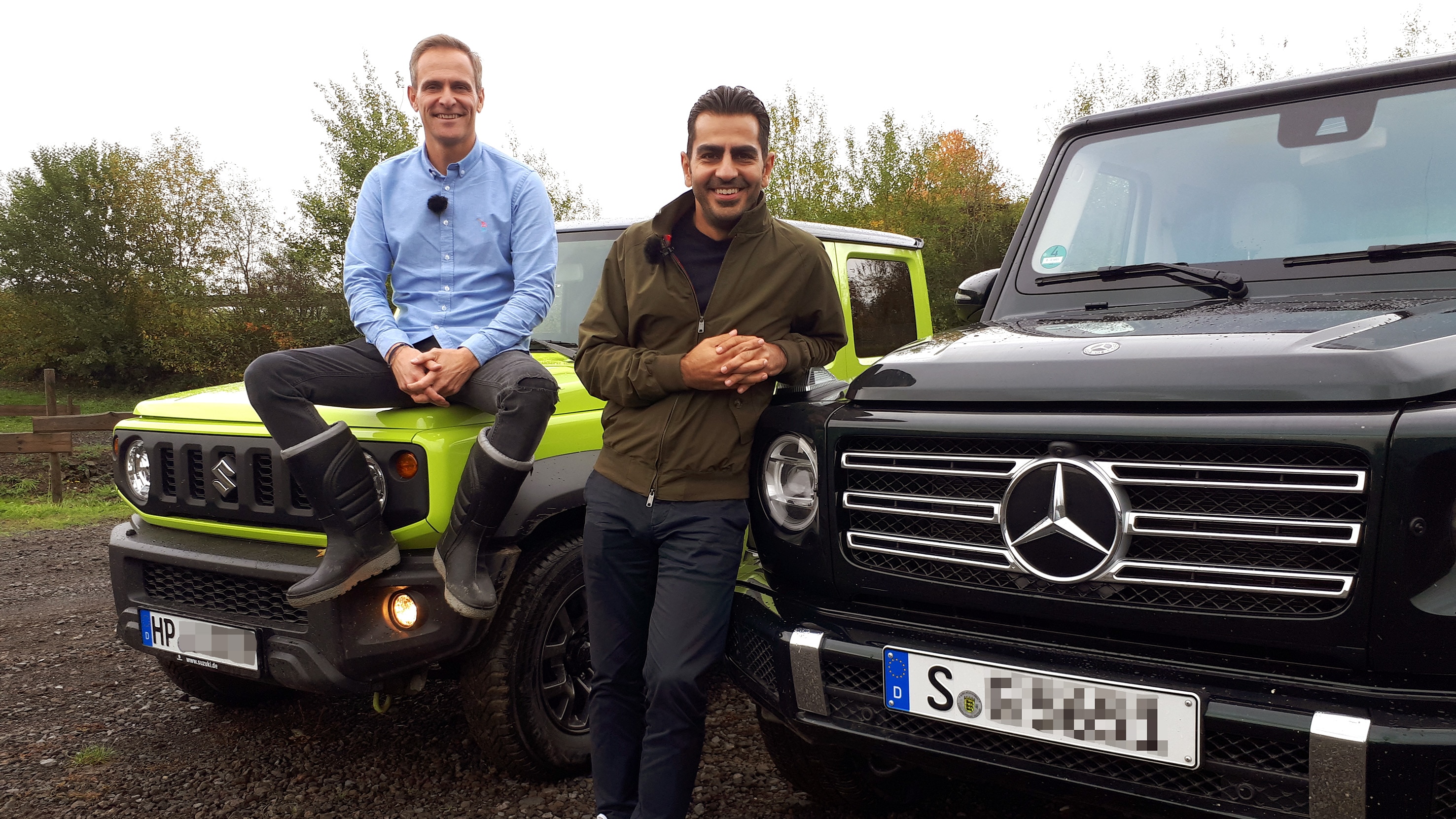 Det Sucht 1 000 Euro Auto Die Folienprinzen Suzuki Jimny Vs Mercedes G Klasse Pikes Peak Rennen Grip Das Motormagazin Rtlzwei