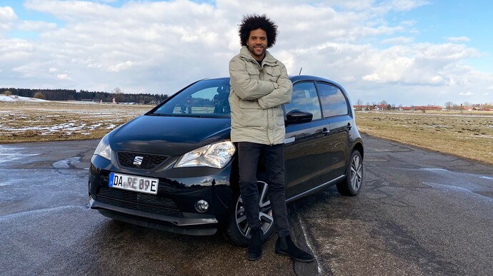 Der SEAT Mii electric im GRIP „Elektro-Check“ mit Experte Alex Bangula