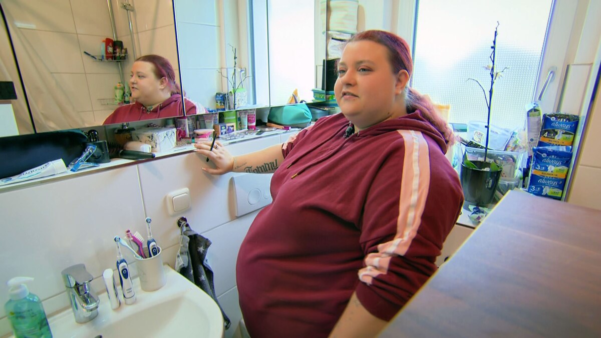 WebcamGirl mit 140 Kilo (Video) Dickes Deutschland