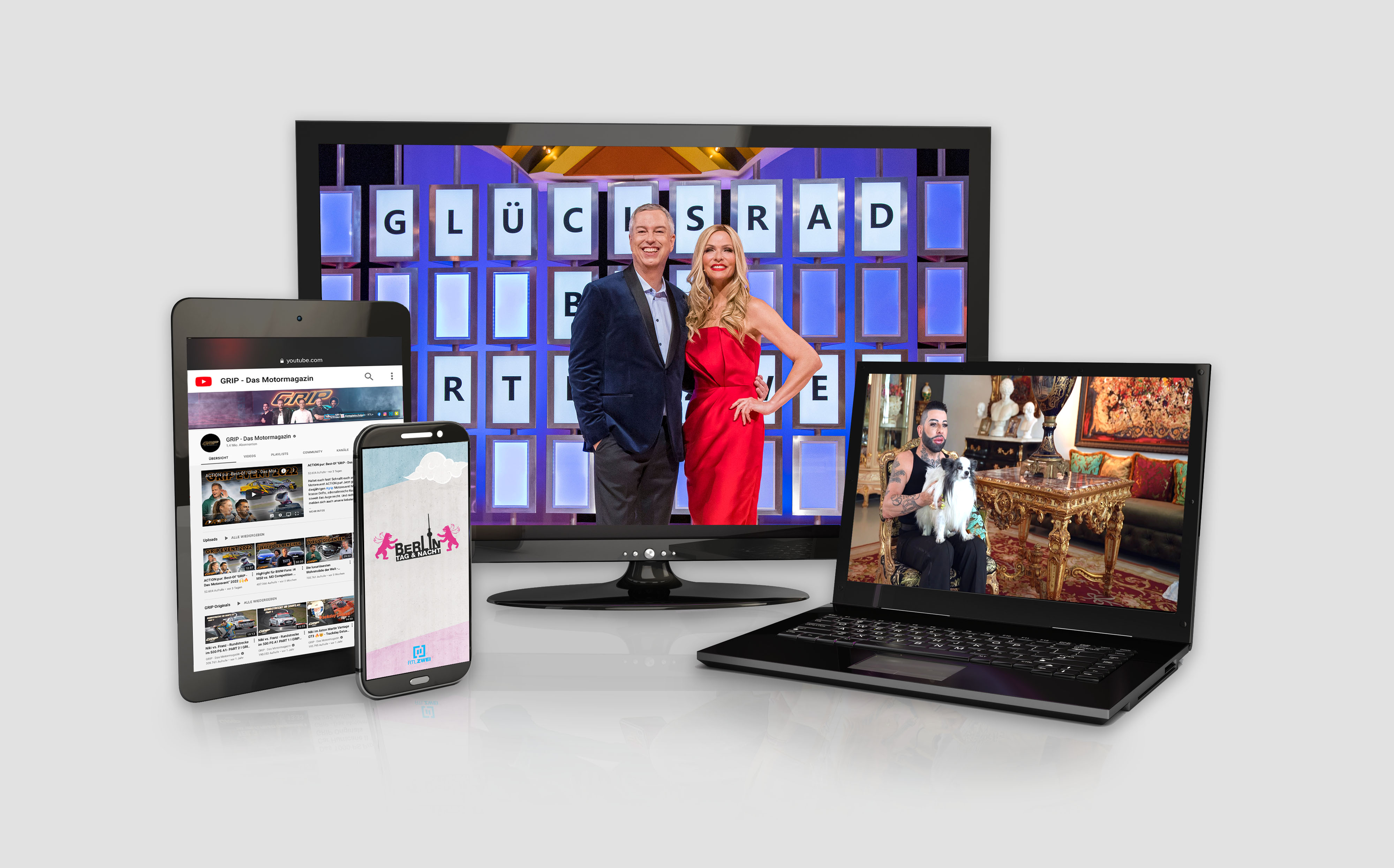 So empfangen Sie RTLZWEI RTLZWEI Unternehmen