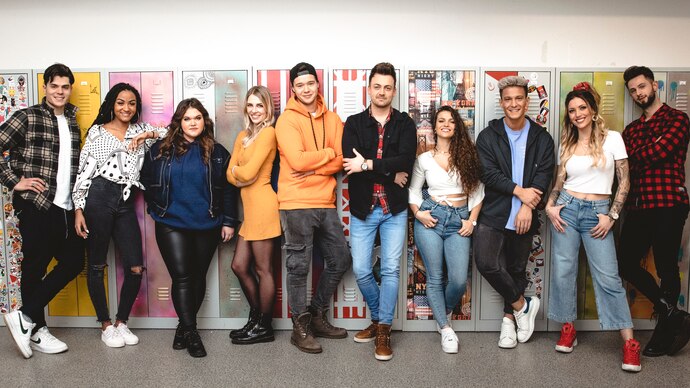v.l.n.r.: Alexa, Max, Rosa, Tarek, Shayenne, Marvin, Carmen, Lukas, Dietrich, und Thea