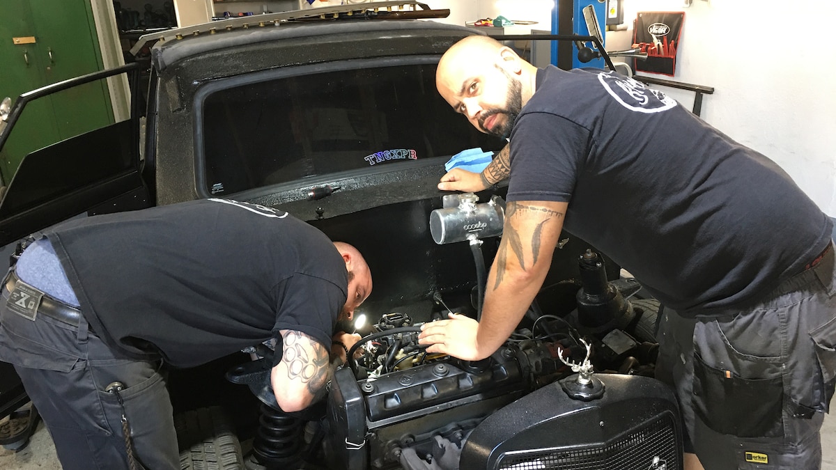 Kompakte PowerKombis Garage Brothers HotRodChallenge Dets GeräuscheTipps GRIP Das