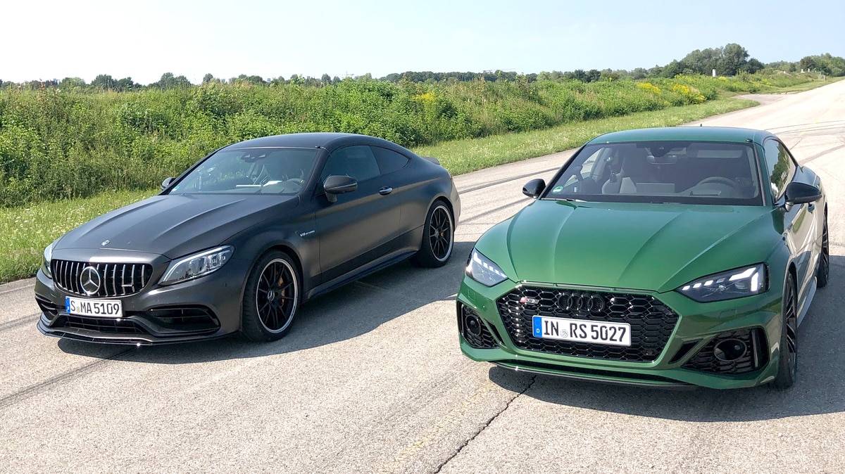 Schnelle Runde Audi Rs 5 Vs Mercedes Amg C 63 S Folge 524 Video Grip Das Motormagazin Rtlzwei