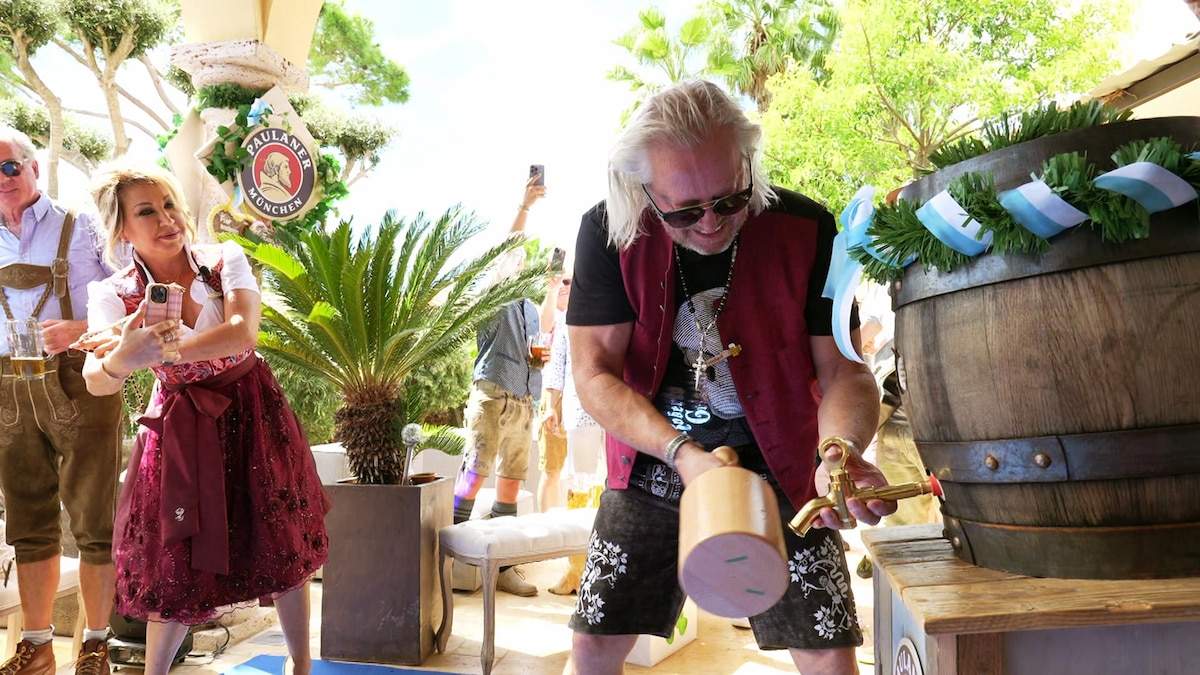 St. Tropez BierfassMassaker Die Geissens Eine schrecklich