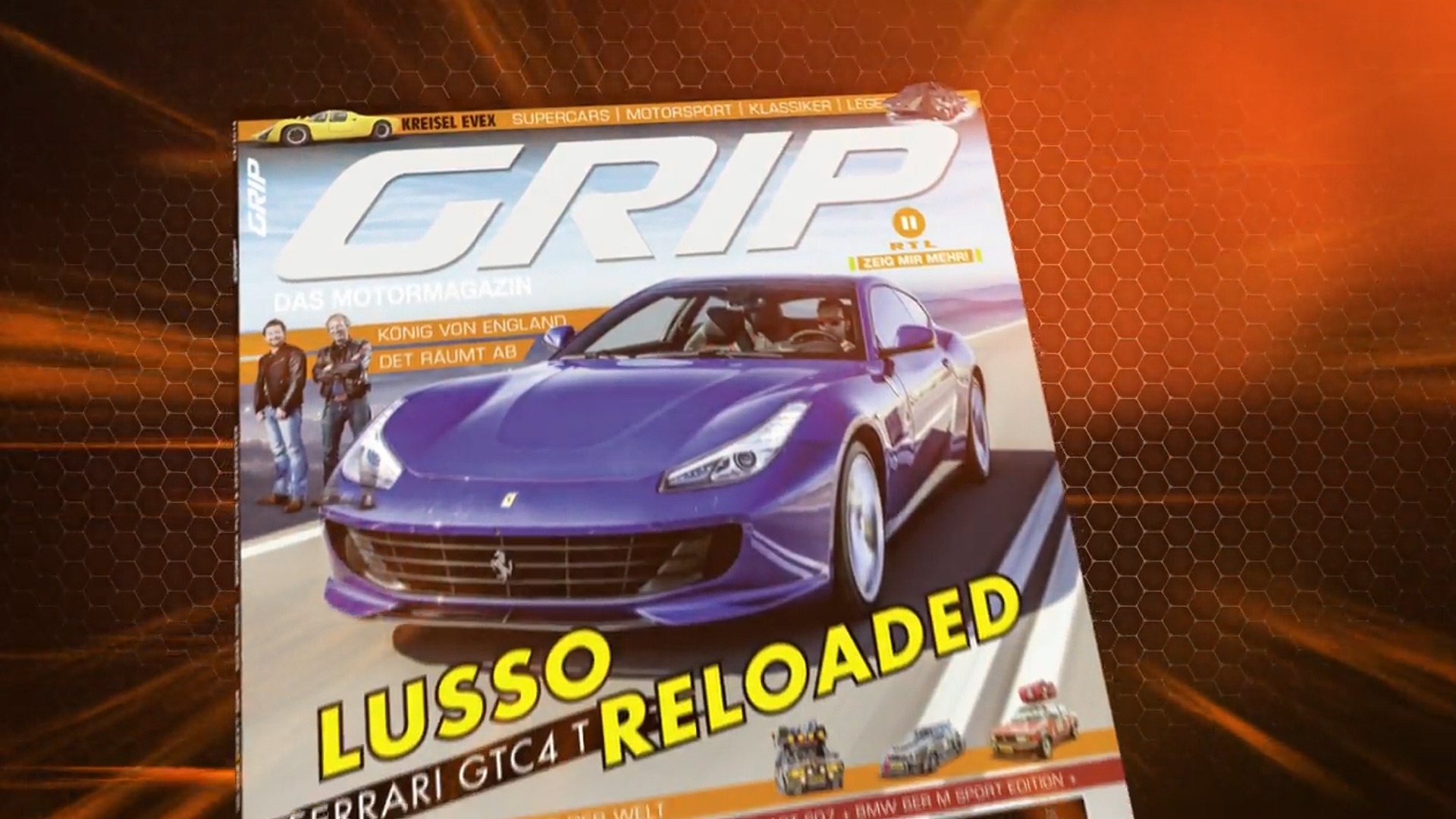 GRIPPrintmagazin GRIP Das Motormagazin RTLZWEI